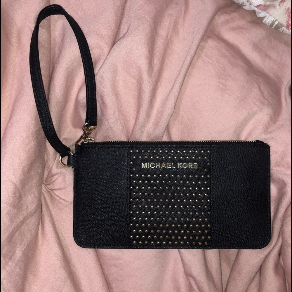 Michael Kors wristlet wallet